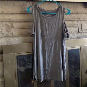 American Eagle cold shoulder tee